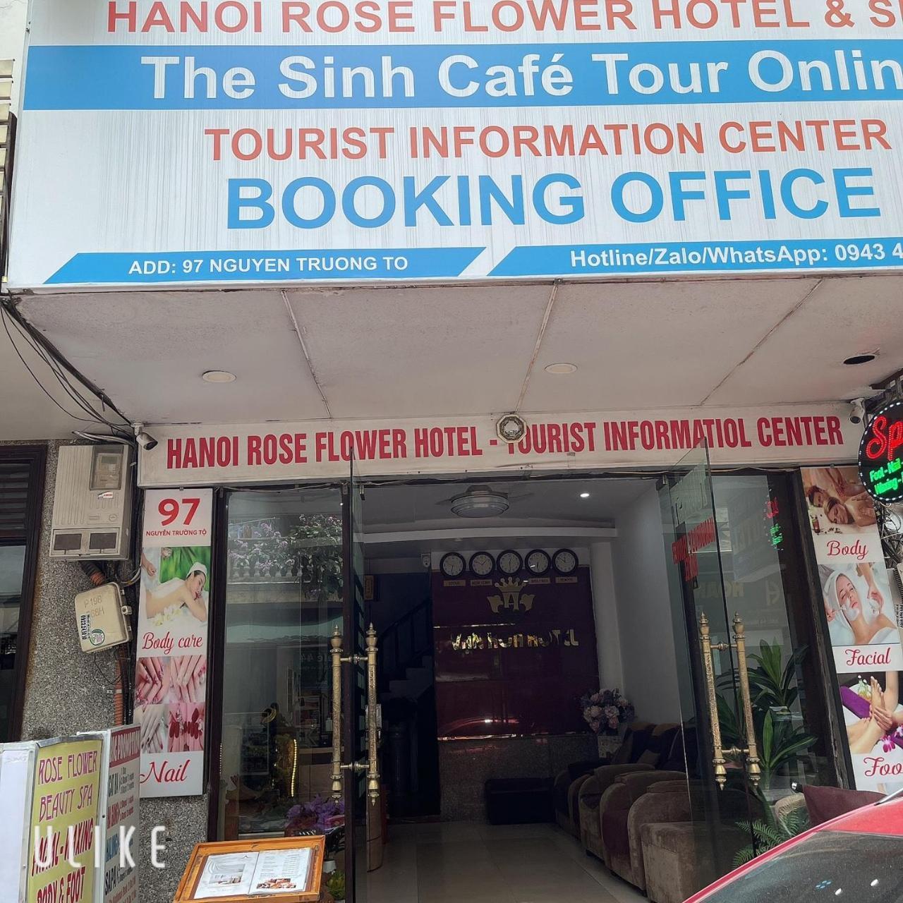 Hanoi Rose Flower Hotel & Spa Ngoại thất bức ảnh